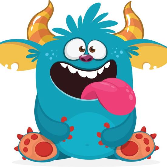 Tegnet monster