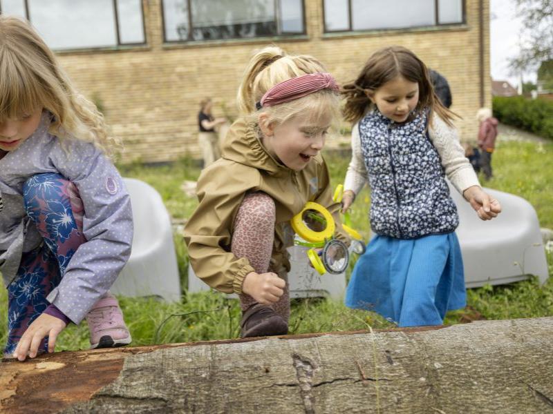 Børn i Bibliotekshaven