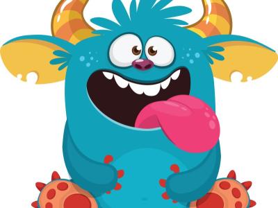 Tegnet monster