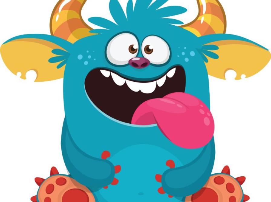 Tegnet monster
